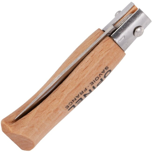 Opinel Klappmesser N°02 Inox Buche, braun