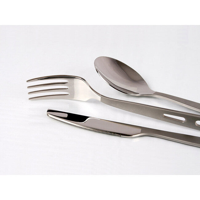 Lifeventure Basic Messer-Gabel-Löffel-Set