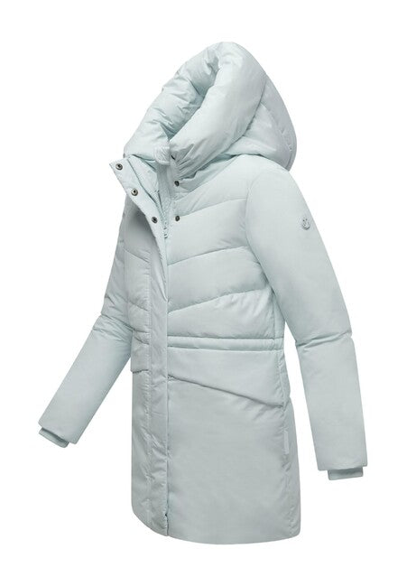 Marikoo Delilah16 damen winterjacke mit kapuze, eisblau