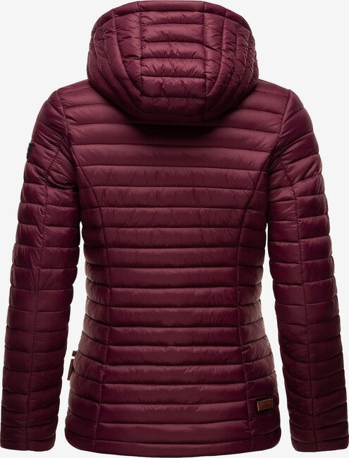 Marikoo ASRAA damen-Übergangsjacke mit Kapuze, wine