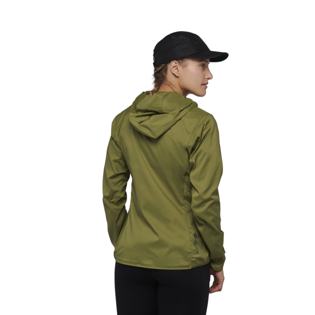 Black Diamond Alpine Start Hoody damen-Ultraleichte Softshelljacke, Crag-Grün