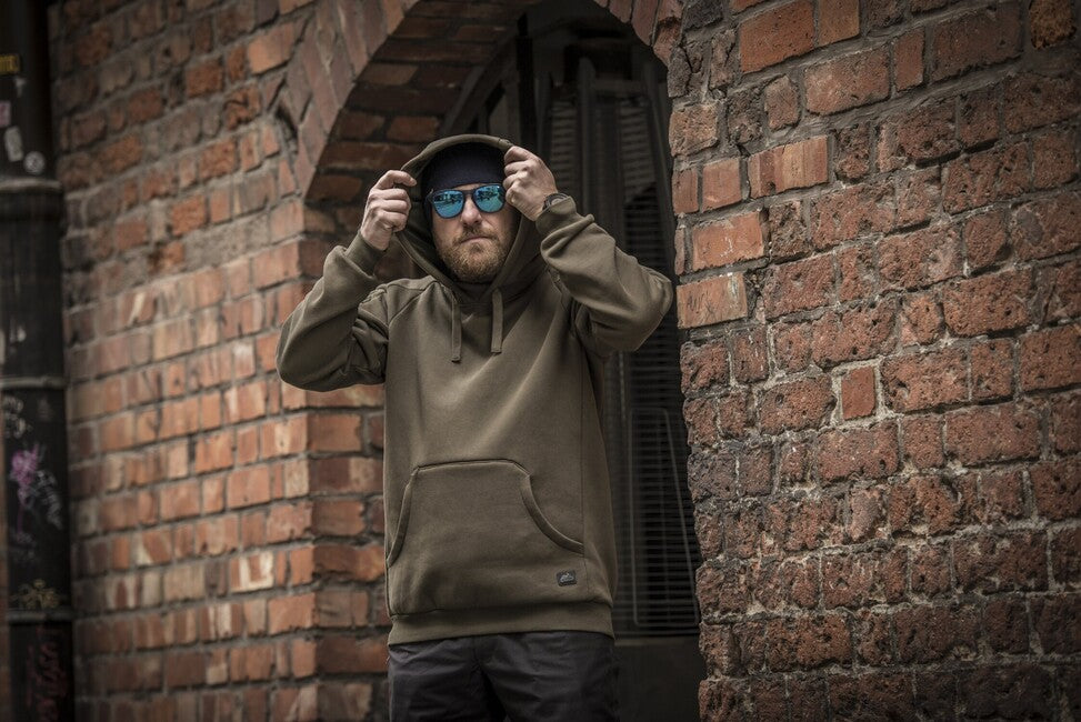 Helikon-Tex Städtische taktische Kapuzenjacke (Kangaroo) - Grün