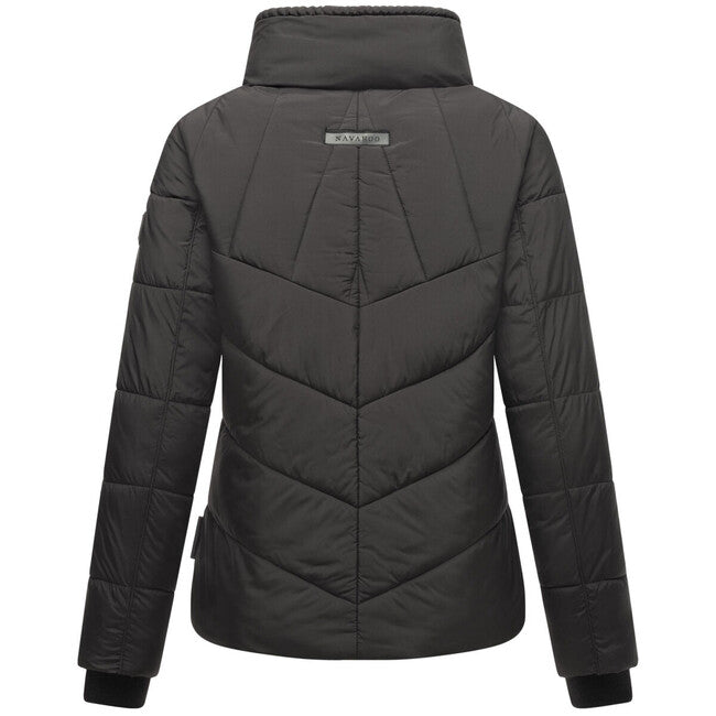 Navahoo Liebesfee damen Winterjacke, schwarz