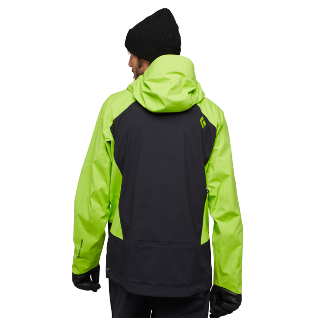 Black Diamond Recon Lt Stretch Shell, schwarz-lindgrün