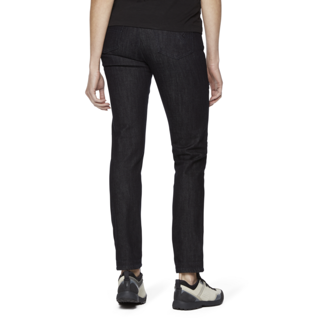 Black Diamond Mission Wool Denim παντελόνι τζιν γυναικείο, dark indigo rinse