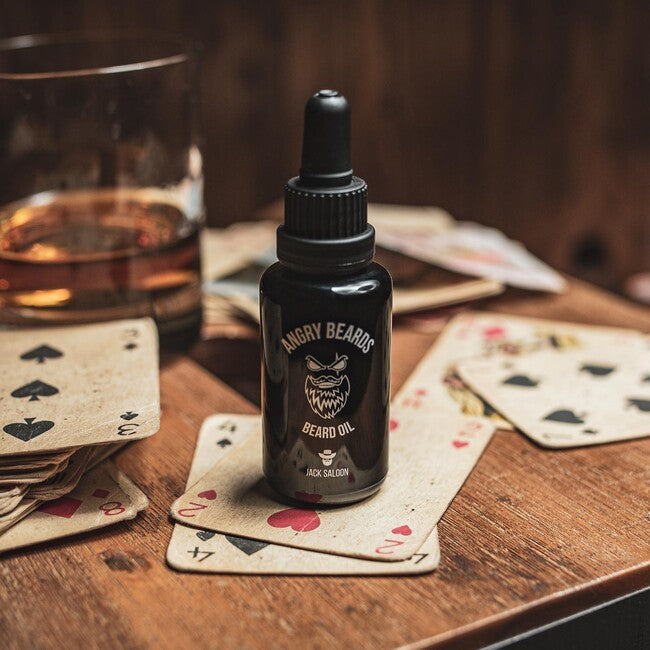 Angry Beards Christopher The Traveller bart- und schnurrbartöl 30 ml