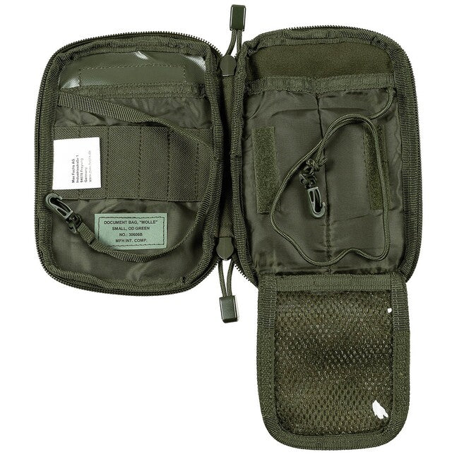 MFH MOLLE Dokumenten-/Smartphone-tasche, OD grün