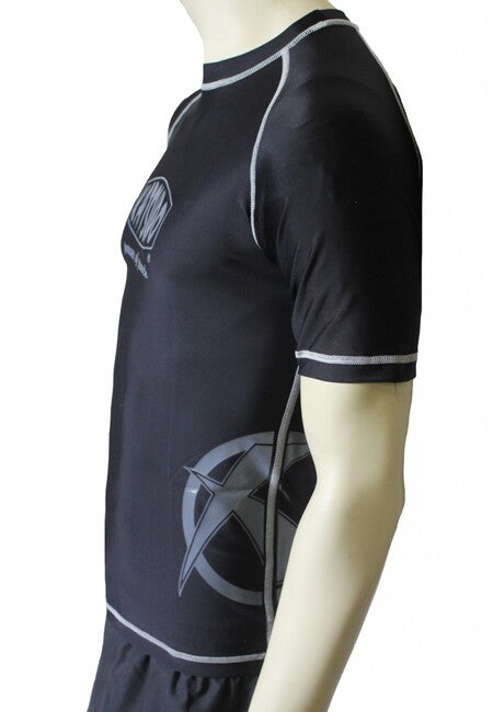 Katsudo Virago Funktionsshirt mit kurzen Ärmeln, schwarz