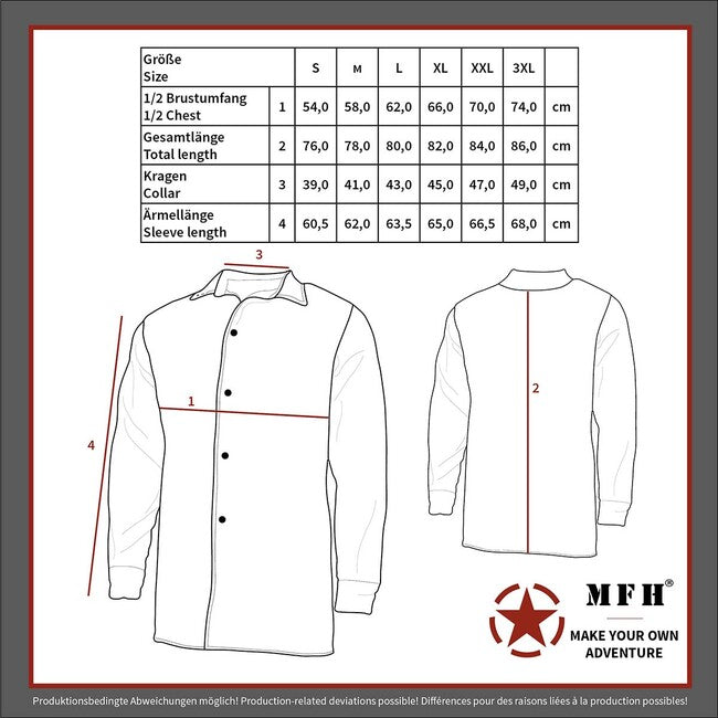 MFH Professional T-Shirt Attack Langarm, potiahnute teflonom, schwarz