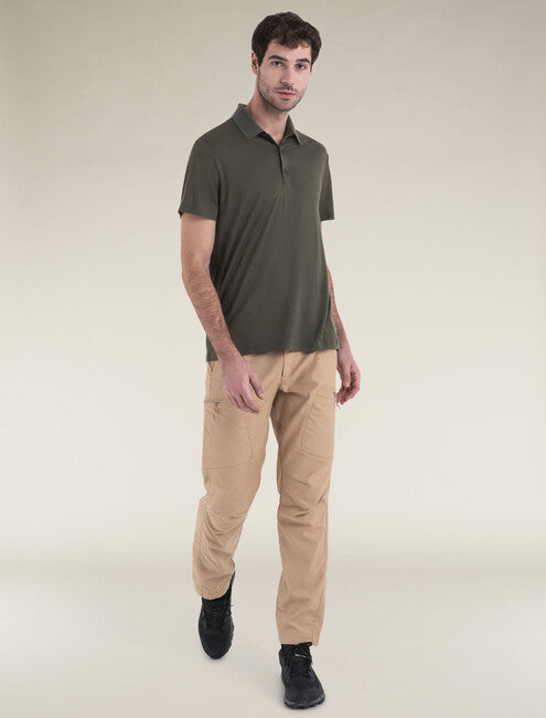 Icebreaker 150 Tech Lite III herren merino kurzarm T-shirt , grün