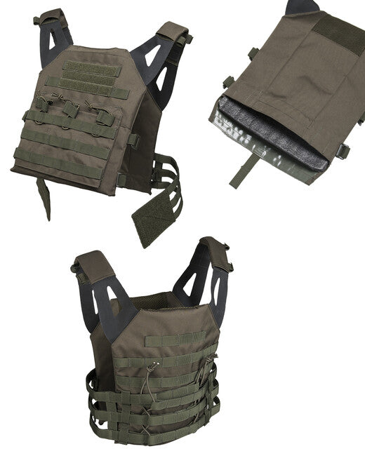 Mil-Tec Träger Platten MOLLE Träger GEN II grün