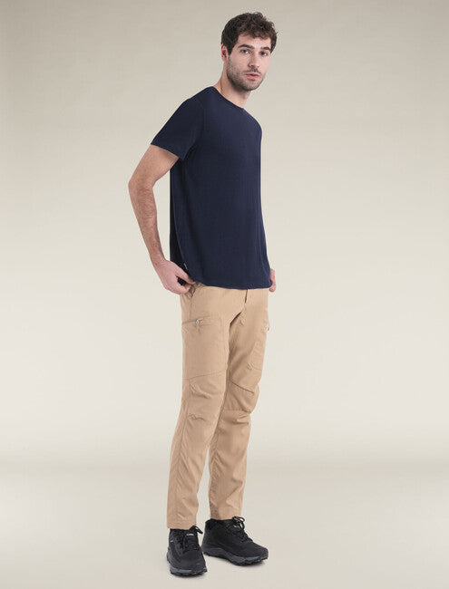 Icebreaker Men's Merino Short Sleeve T-shirt 150 Tech Lite III, dunkelblau