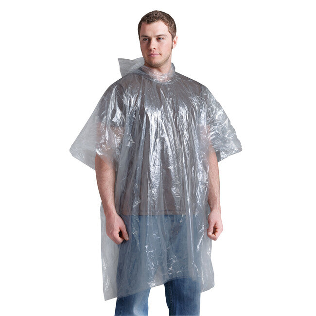 Coghlans CL Kompakter polyethylen-poncho mit kapuze