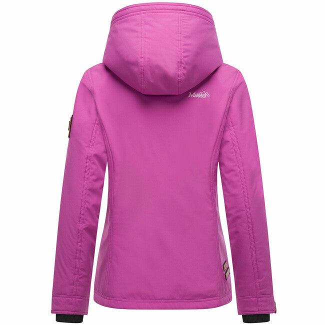 Marikoo BROMBEERE damen-übergangsjacke mit kapuze, lilac lily