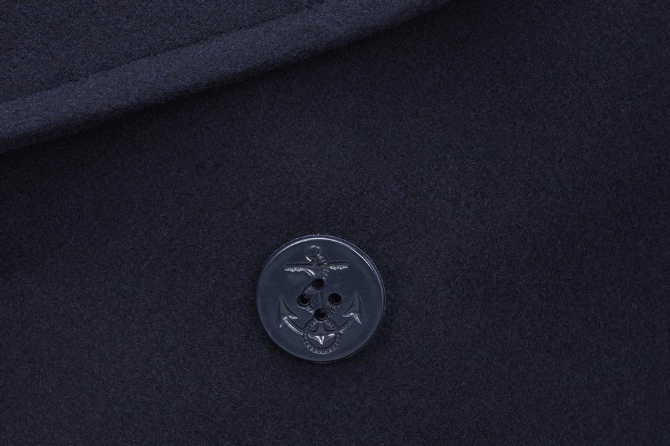 Brandit Erbsenmantel mantel, navy blau