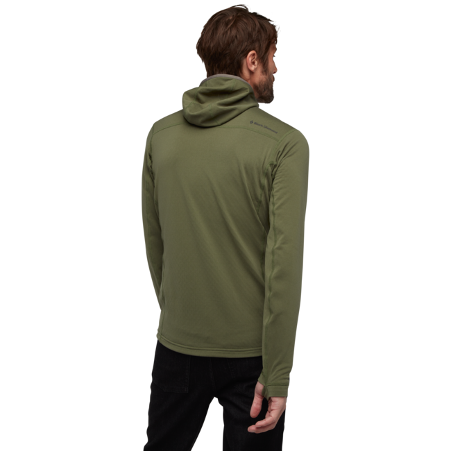 Black Diamond Coefficient herren Sweatshirt mit Reißverschluss, Tundra