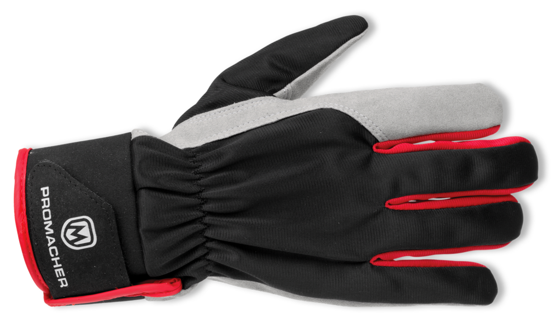 BENNON Carpos Velcro schutzhandschuhe, grau orange