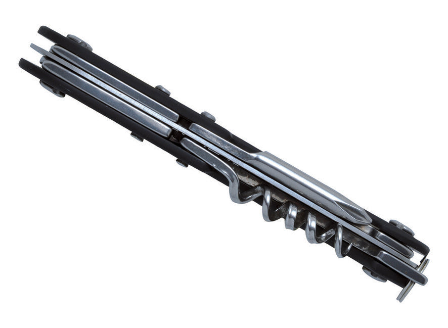 Baladeo ECO161 schubkarren-multifunktionsmesser 7 funktionen, schwarz