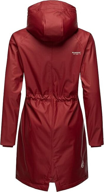 Marikoo Dancing Umbrella damen Waterproof Jacket, blutrot
