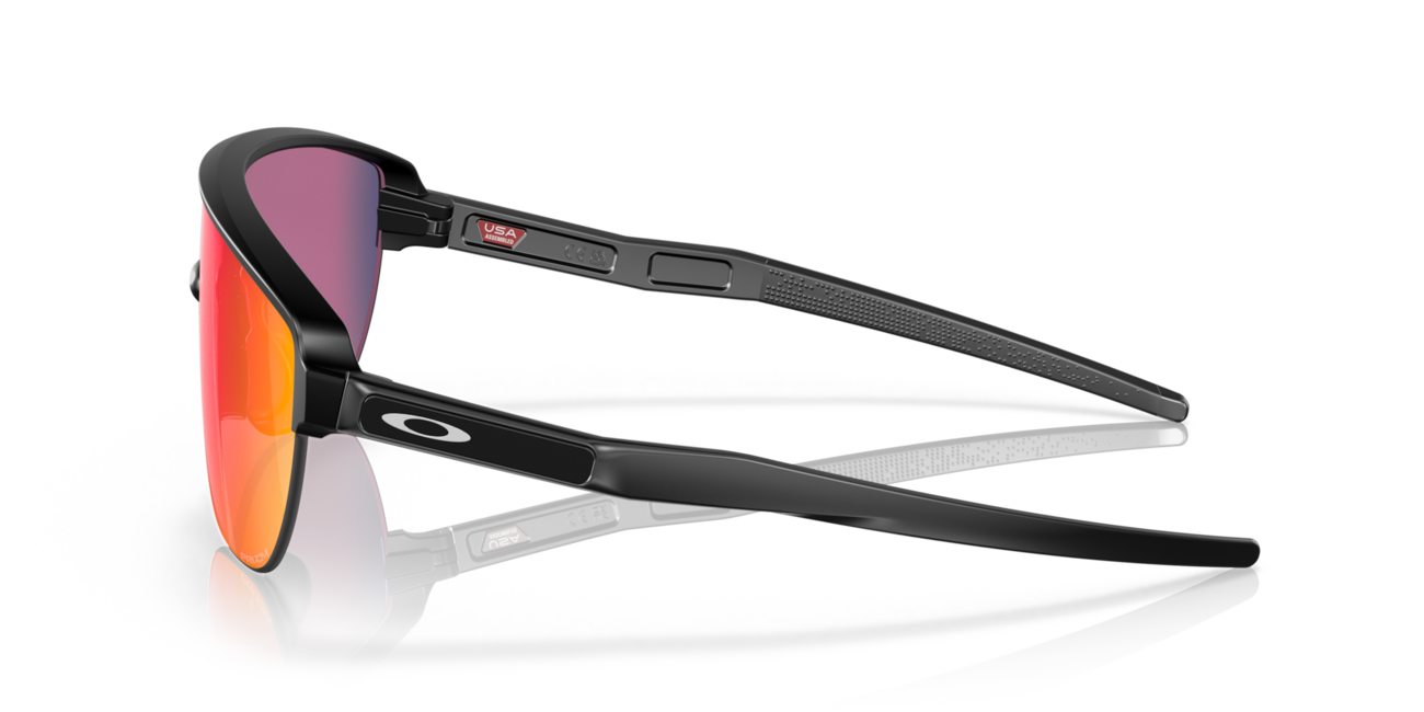 Oakley Corridor sonnenbrille mit rahmen matte black und mit dias prizm road 42