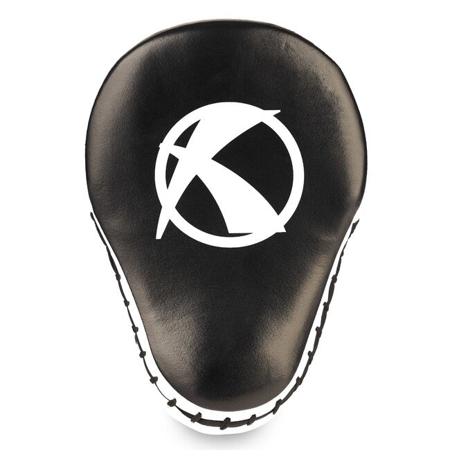 Katsudo Hook Boxpratzen aus Leder, schwarz