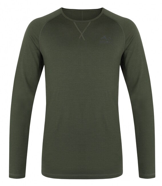 HUSKY Merow herren Thermo langarmshirt, grün