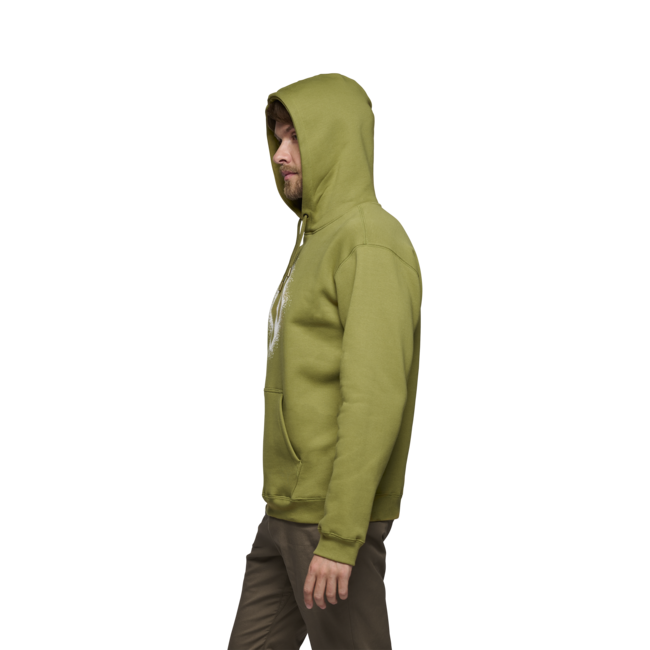 Black Diamond Chalked Up 2.0 herren-kapuzenpullover, Camp green