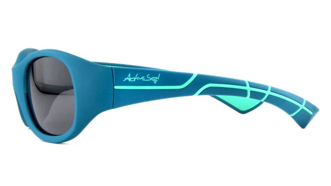 ActiveSol Kids @school sports Kinder- Polarisations- Sonnenbrille petrol/turquoise