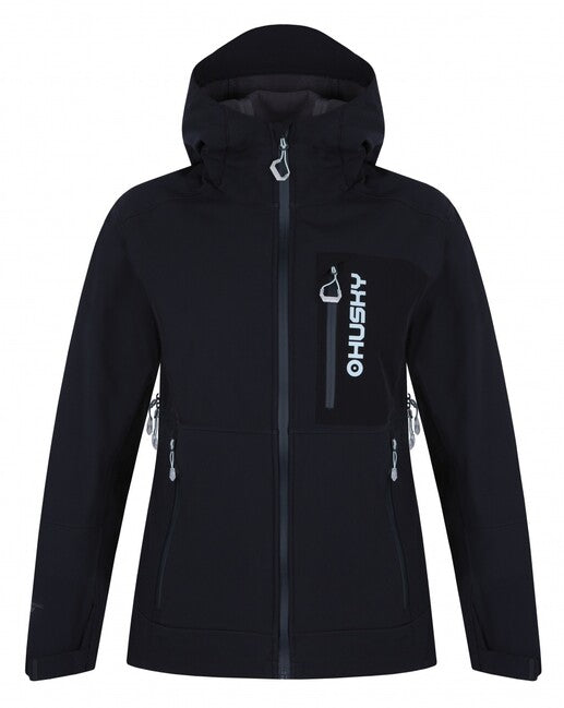 HUSKY Samai softshelljacke, schwarz