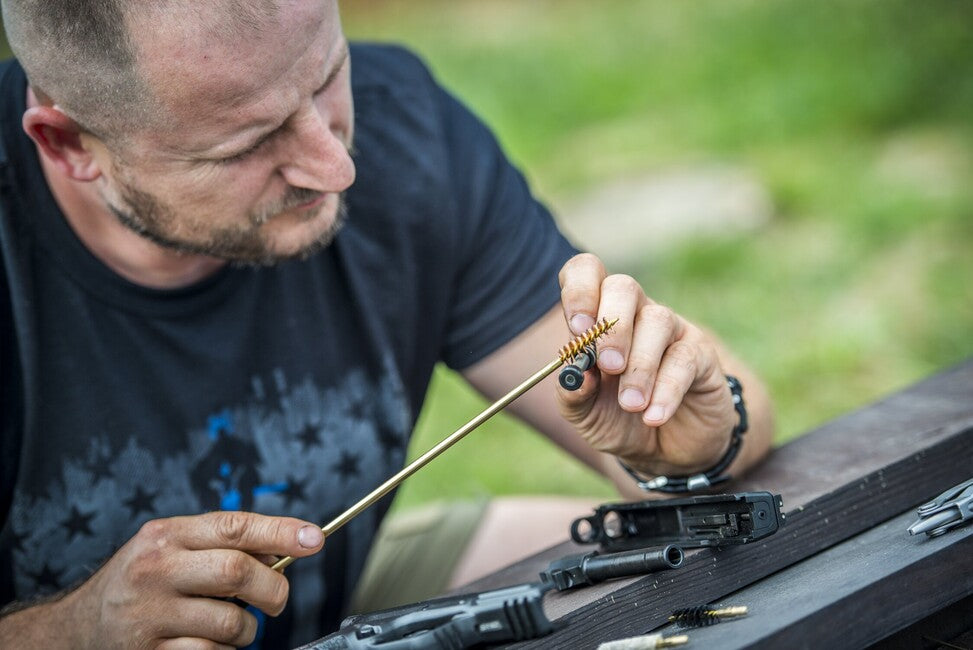 Helikon-Tex Reinigungsset für Waffen .40 / 10 mm - Kupfer - Schwarz