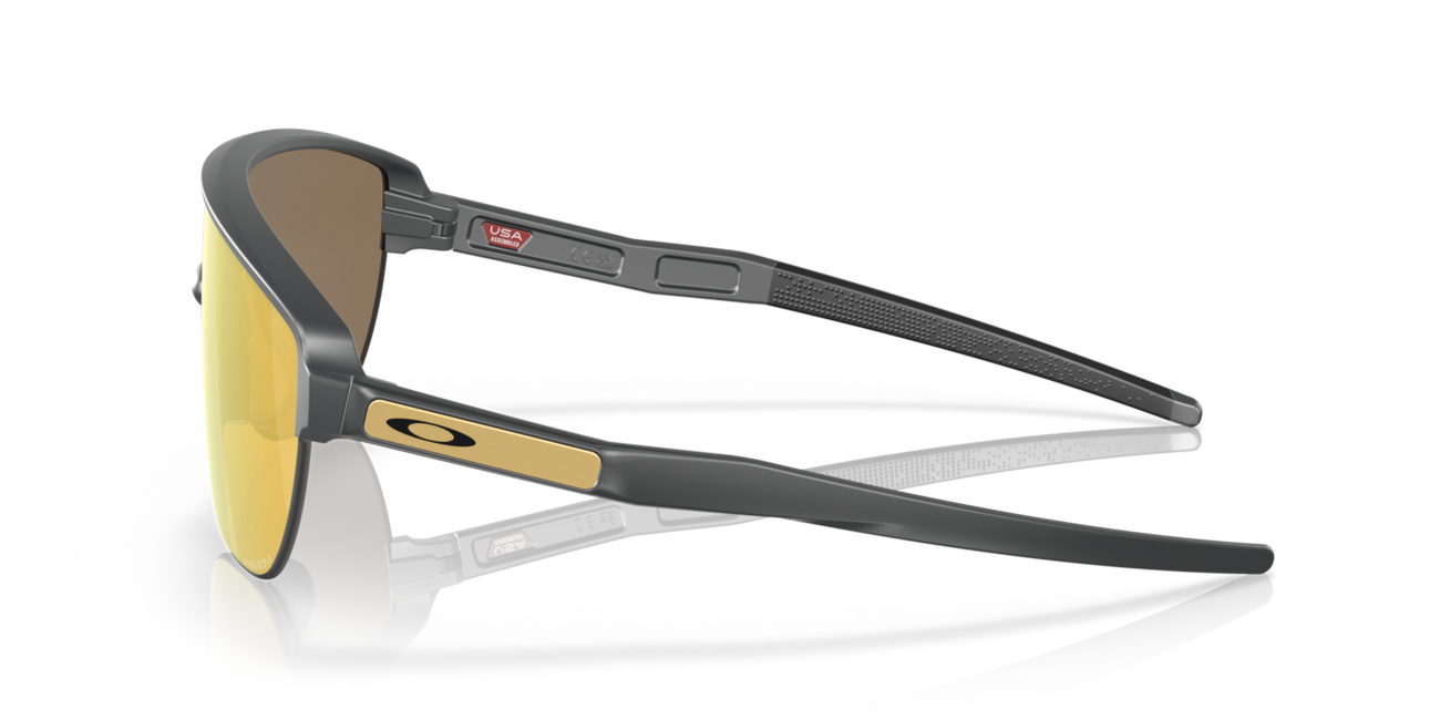 Oakley CORRIDOR Sonnenbrille mit Rahmen Matte Carbon und mit Dias Prizm 24K 42