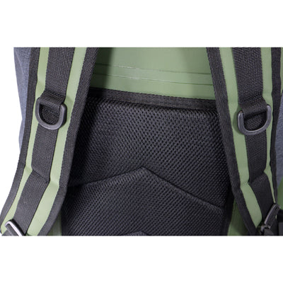 BasicNature Wasserdichte tasche 90 L grau-grün