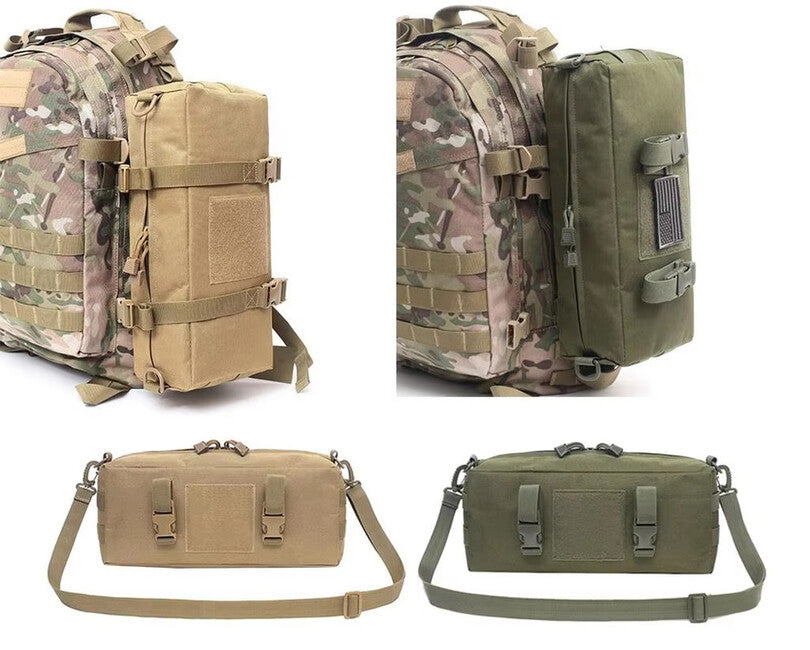 DRAGOWA TACTICAL Quebec Shoulder Bag, Khaki