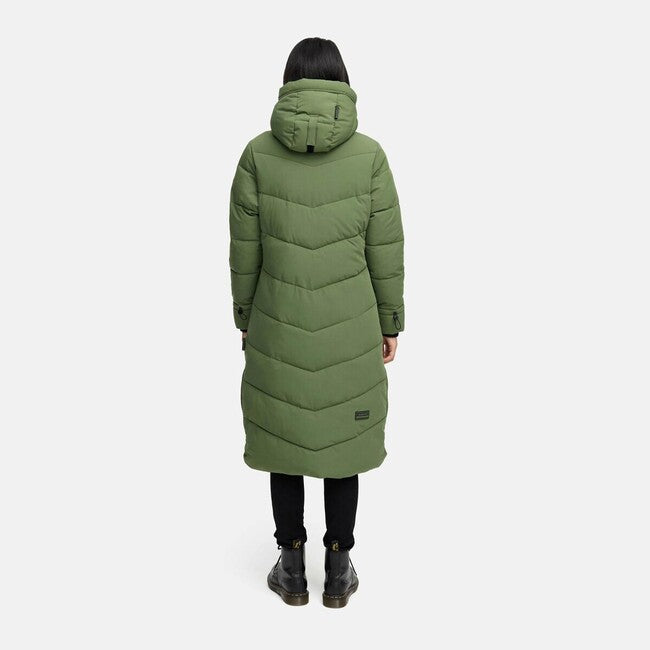 Marikoo Benikoo Lange damen-Winterjacke, Pine Olive