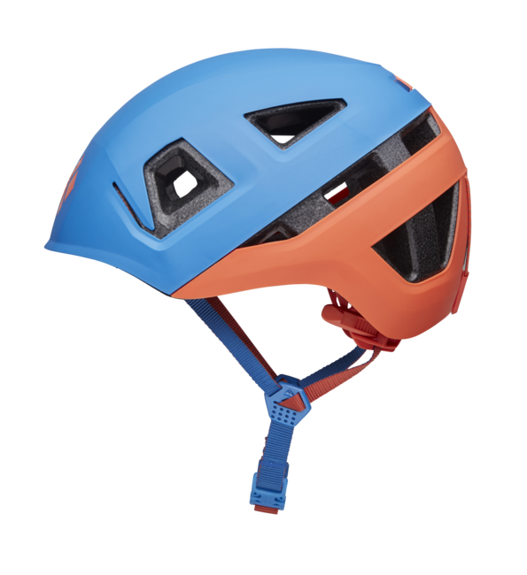 Black Diamond K Capitan kletterhelm, ultra blau-persimmon
