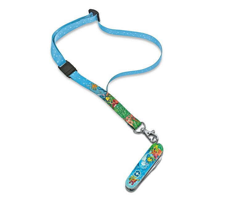 Victorinox My First Animal Edition multifunkčný nôž pre deti, motív delfína, 9 funkcií