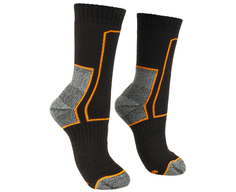 BENNON Trek Socke trekkingsocken schwarz/orange