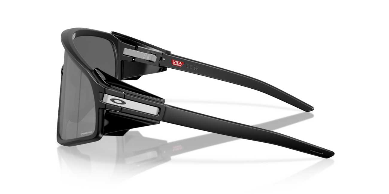 Oakley LATCH PANEL sonnenbrille mit rahmen matte black und mit dias prizm black 35