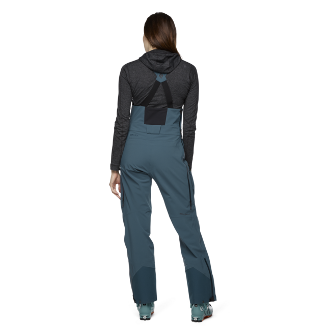 Black Diamond Recon Stretch Bibs Παντελόνι Γυναικείο με Τράκες, Azurite