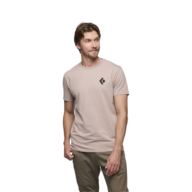 Black Diamond herren Kurzarm-T-shirt Ausrüstung für Alpinist, blass lila