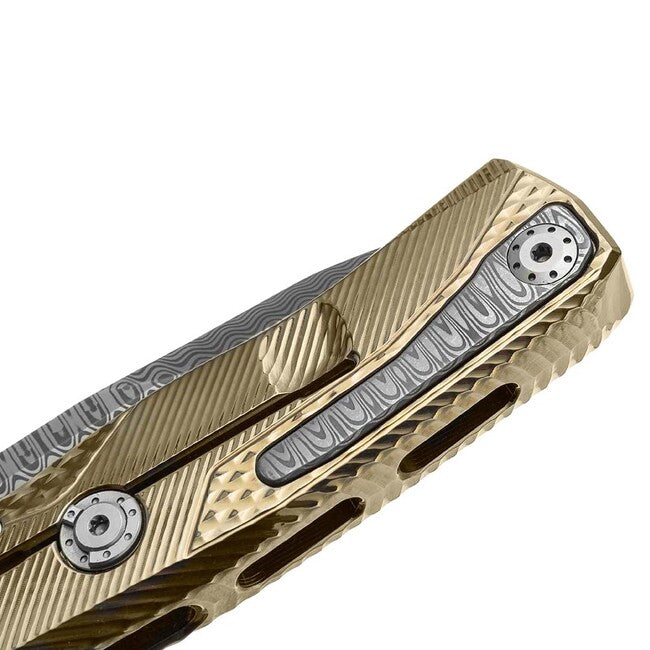 Lionsteel ROK DD GL Luxustaschenmesser mit massivem Titan-Griff