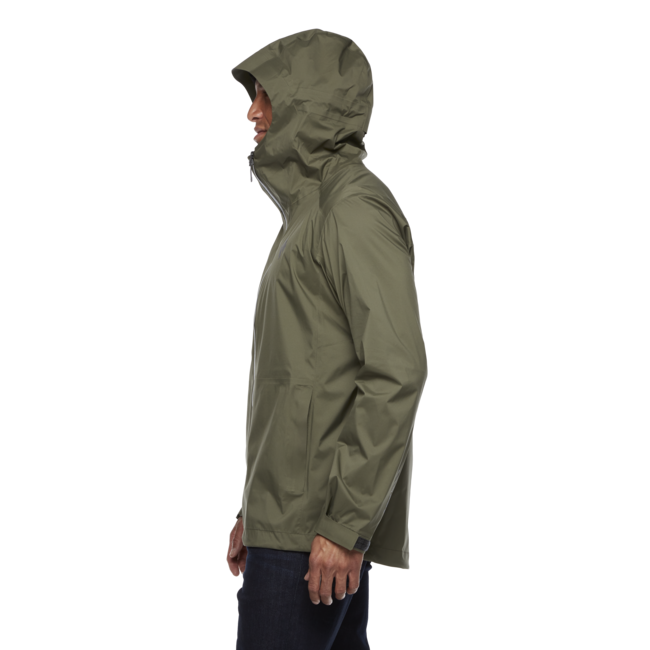 Black Diamond Stormline Stretch Rain Shell waterproof jacket, tundra