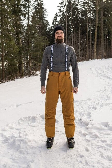 HUSKY Mitaly skihose, senf