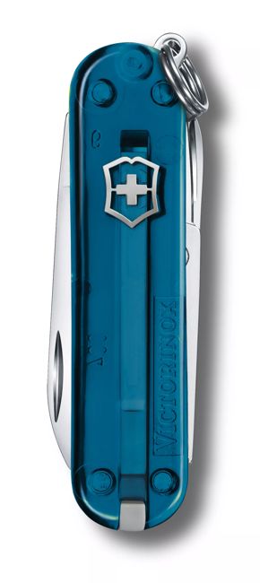 Victorinox Vreckový nôž Classic SD Transparent, sky blue