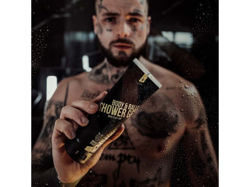 Angry Beards Urban Twofinger Duschgel für Körper und Eier 50 ml