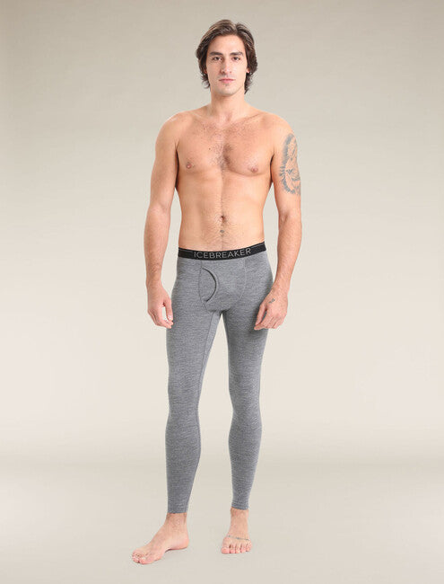 Icebreaker Oasis herren Thermo-Shorts 200, grau