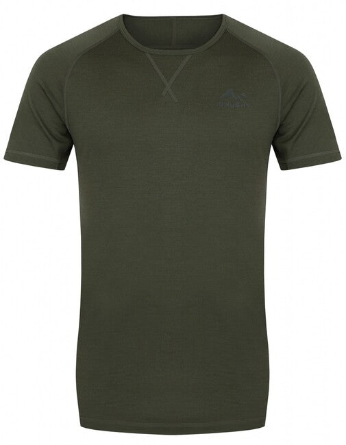 HUSKY Mersa herren thermo T-shirt mit kurzen Ärmeln , grün