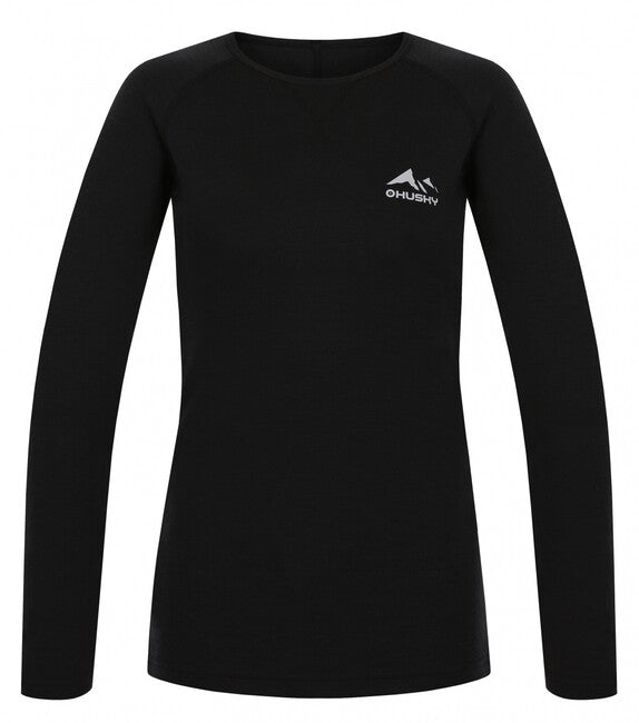 HUSKY Mertee damen Thermo Langarmshirt, schwarz
