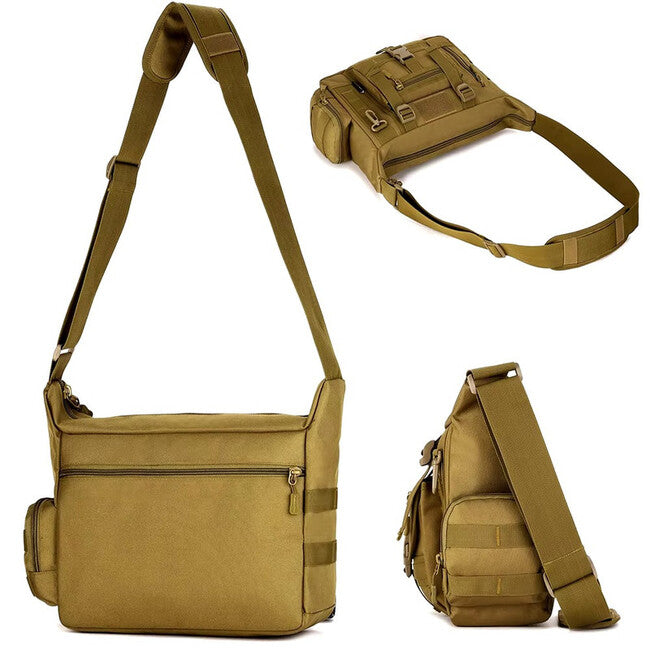 DRAGOWA Tactical Shrapnel Shoulder Bag, CP