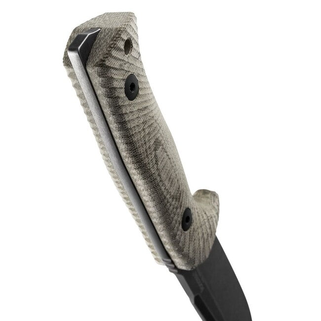 Lionsteel Medium langen Dolch mit grüner Leinwand Griff micarta T5B CVG